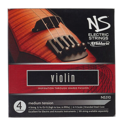 Daddario NS310 medium Electric Violin