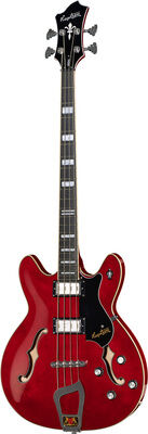 Hagstrom Viking Semi-Acoustic Bass WCT Wild Cherry Transparent