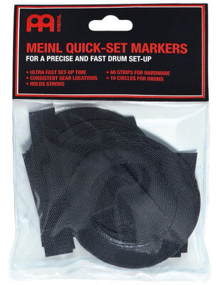 Meinl MQSM Quick-Set Markers Black