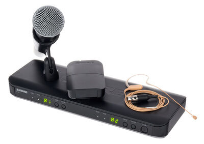 Shure BLX1288 MX53 Combo S8