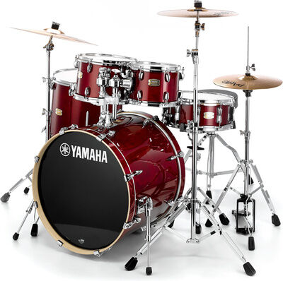 Yamaha Stage Custom Stand CR Bundle Cranberry Red