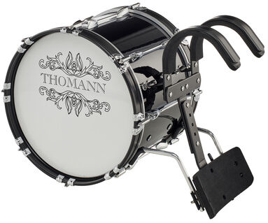 Thomann BD1814BL Marching Bass Drum Black