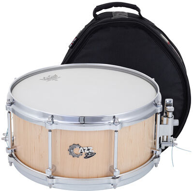 CAZZ Snare 13"" x 6"" Maple Bundle Black