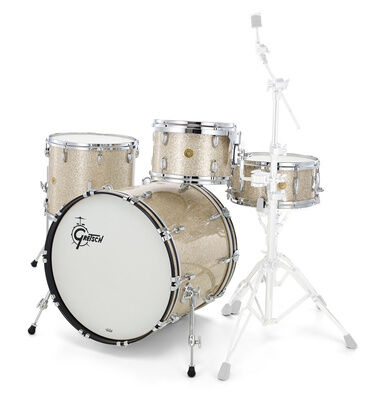 Gretsch Drums USA Custom Rock Silver Glass Silver Glass