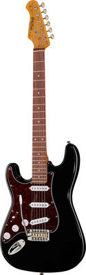 Harley Benton ST-62LH BK Vintage Series Black high