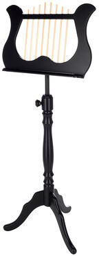 Scala Vilagio Music Stand Lagrima BK Black