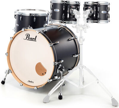 Pearl Masters Maple Compl. Std. #339 Matte Caviar Black