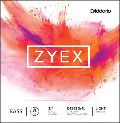 Daddario DZ613-3/4L Zyex Bass A light