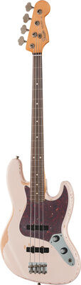 Fender Flea Sig Bass RDWRN SHP Faded pink shell