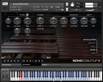 Soniccouture Grand Marimba