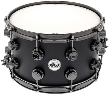 DW Satin Oil 14""x08"" Ebony BN Ebony