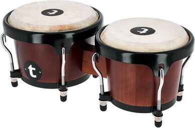 Thomann Classic Bongo Set 6,5"" & 7,5"" Coffee brown matte