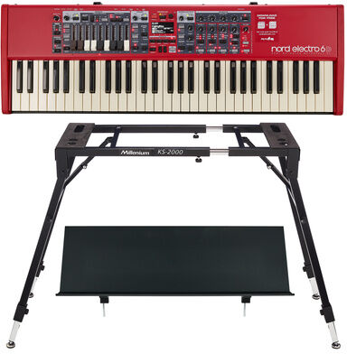 Clavia Nord Electro 6D 61 Stand Bundle