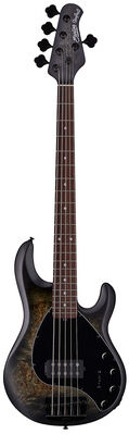 Sterling by Music Man Sting Ray 35 PB TBKS Trans Black Satin