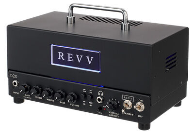 Revv D20 Amp Head BK Black
