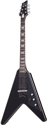 Schecter V -1 Platinum Satin Black