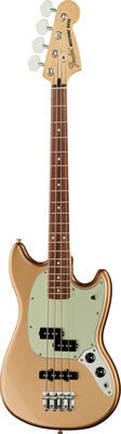 Fender Mustang Bass PJ PF FMG Firemist gold