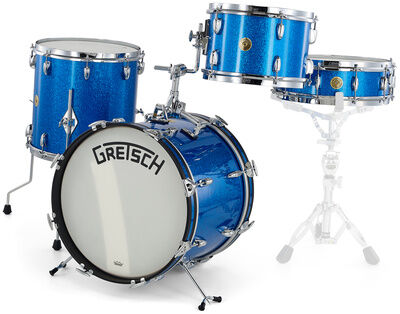 Gretsch Drums Broadkaster VB Jazz Blue Spkl. Blue Sparkle