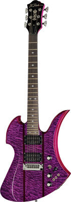 BC Rich Mockingbird Legacy STQ TP transparent purple high gloss