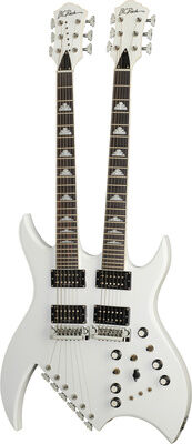 BC Rich Rich B Legacy Double Neck WH White high gloss