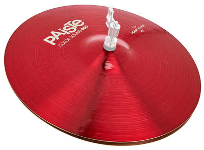 Paiste 15"" 900 Color Heavy Hi-Hat Red Red
