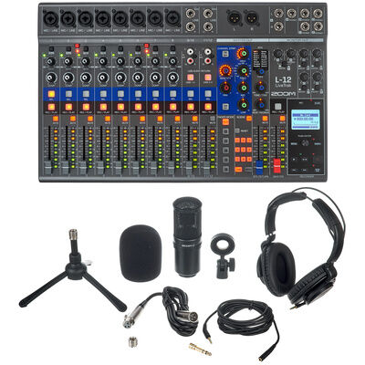 Zoom LiveTrak L-12 Mic Set