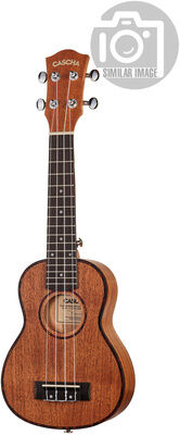 Cascha Soprano Ukulele Premium Mah LH Natural satin open pore