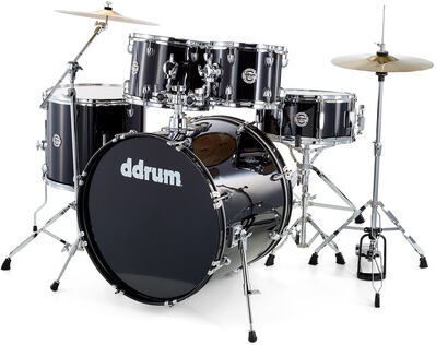 DDrum D2 Standard Set Midnight Black Midnight Black