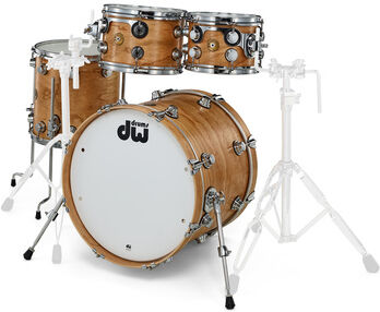 DW Satin Oil Studio Cherry Natura Natural to Toasted Almond over Candy Stripe Padouk