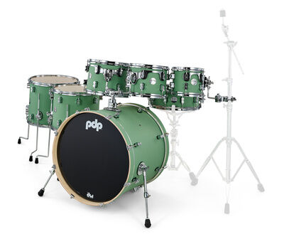 DW PDP CM7 Satin Seafoam Satin Seafoam