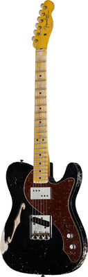 Fender 50s Tele Thinline Black MBDG