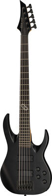 Solar Guitars AB2.5C Carbon Black Matte Carbon Black Matte