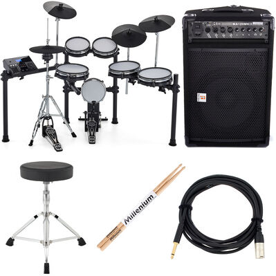 Millenium MPS-850 E-Drum Monitor Bundle Black