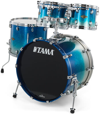 Tama Starcl. Walnut/Birch 4pcs -MBI Molten Blue Ice Fade