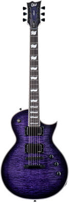 ESP LTD EC-1000 QM STPSB See Thru Purple Sunburst