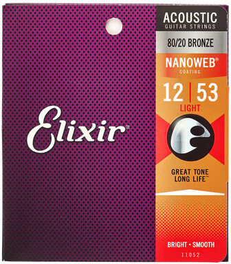 Elixir Nanoweb Light Saiten für Westerngitarre