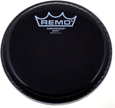 Remo 18"" Ambassador Ebony Bass Drum