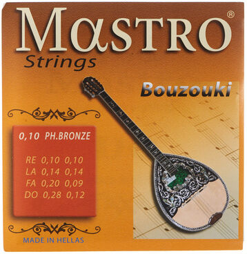 Mastro Bouzouki 8 Strings 010 PB