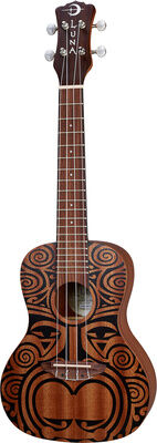 Luna Guitars Uke Tribal Concert