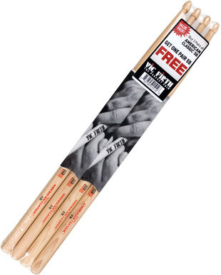 Vic Firth 5B American Hickory Value Pack