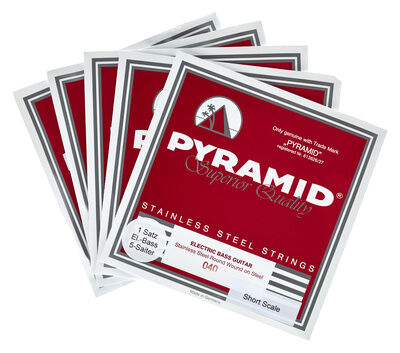 Pyramid short scale 5-string set