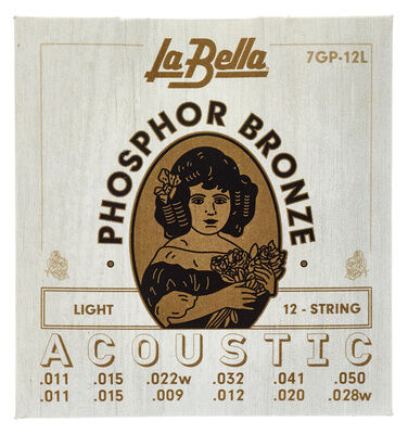 La Bella 7GP-12L Phosphor Bronze L