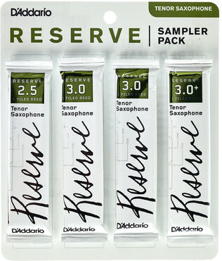 DAddario Woodwinds D'Addario Woodwinds Reserve Tenor Sampler Pack 2,5