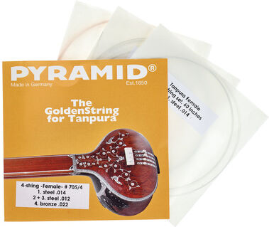 Pyramid 705/4 Tanpura Strings Ladies