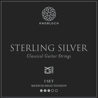 Knobloch Strings Pure Sterling Silver Carbon 400SSC