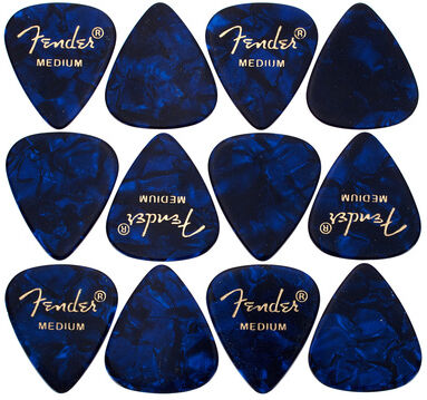 Fender Blue Moto Pick Medium