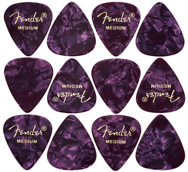 Fender Purple Moto Pick Medium