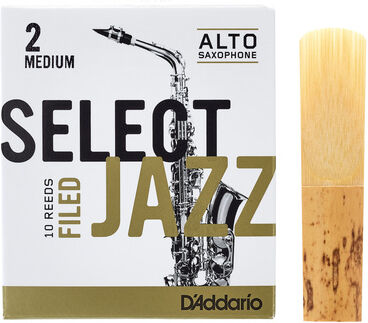 Daddario Woodwinds Select Jazz Filed Alto 2M