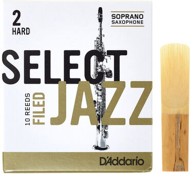 Daddario Woodwinds Select Jazz Filed Soprano 2H