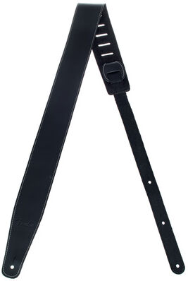 Fender Broken-in Leather Strap Black